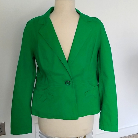 CAbi Jackets & Blazers - 5097 Green CAbi Verde Jacket Size M